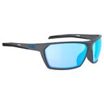 AZR Zonnebrillen Fight Anthracite Mate Multicouche Bleu Voorstelling