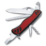 Victorinox Messen Couteau Forester One Hand Bi-M Atiere Rouge Voorstelling