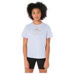 Asics Camiseta de trail Fujitrail Logo Ss Top Blue Fade Presentación