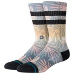 Stance Chaussettes Florals Socks Full Moon Crew Multi Présentation