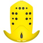 Flaxta Helmet Deep Space Hardshell Top Yellow Overview
