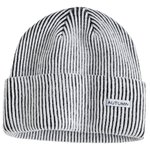 Autumn Cord Beanie White Black 