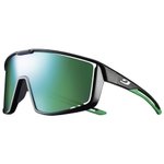 Julbo Lunettes de soleil Fury Noir 3 Cf Vert Noir / Brillant Noir / Vert Présentation