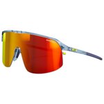 Julbo Occhiali da sole Density Translucide Brillant Bleu Jaune Reactiv 1-3 Light Amplifier Presentazione