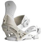 Jones Fijaciones snowboard Aurora White mineral Presentación
