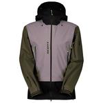Scott Skijassen Jacket M's Explorair Gore Tex 3 Layer Evening Grey Black Voorstelling