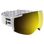 Flaxta Goggles Episode White Gold Mirror Lens Overview