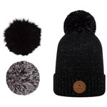 Cabaia Gorro Irish Coffee Beanie Black Lurex Presentación