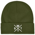 Watts Beanies Piano Headwear Kaki White Overview