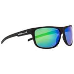 Red Bull Spect Zonnebrillen Loom Matte Black Smoke Green Mirror Polarized Voorstelling