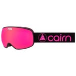 Cairn Masque de Ski Magnetik Mat Black Neon Pink Spx 3000ium + Spx 1000 Yellow Présentation