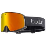 Bollé Skibrille Nevada Black Matte Sunrise Präsentation
