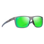 Maui Jim Gafas Lehopulu Matte Translucide Grey MauiGreen MauiUltra Presentación