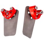 Ski Mojo Bescherming knie Snowboard Boots Connector Rouge Inox Voorstelling