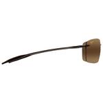 Maui Jim Sonnenbrille Lighthouse Noir Brillant Hcl Bronze MauiPure Profilansicht
