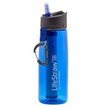LifeStraw Trinkflasche Lifestraw Go Tritan Renew Royal Blue Präsentation