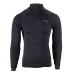 Falke Sous-vêtement technique Wool Tech Zip Shirt Regular Fit Black Présentation