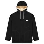 Picture Polar Basement Plush Zip Hoodie Black Presentación