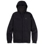 Burton Sudadera Oak Full Zip True Black Heather Presentación