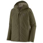Patagonia Veste de rando Insulated Boulder Fork Rain Basin Green Présentation