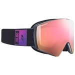 Julbo Masque de Ski Razor Edge Noir Violet Reactiv 2-3 Glare Control Présentation