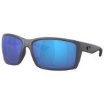 Costa Del Mar Sonnenbrille Reefton Matte Grey Blue Mirror Polarized Präsentation