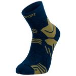 Bv Sport Socken Gr Trek Socks Mid Lyocell Navy Kaki Präsentation