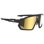 AZR Sunglasses Pro Race Rx Noire Mate Ecran H Ydrophobe Gold Multicouche Overview
