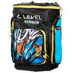 Level Funda botas Ski Team 40Lt Bleu Jaune Presentación