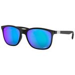 Ray Ban Gafas RB4330CH Mat Black Chromance Blue Polar Presentación