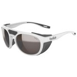 Bolle Sunglasses Adventurer White Matte - Solace4 Brown Gu Overview