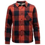 Black Diamond Shirt M Project Lined Flannel Red Black Overview