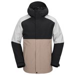 Volcom Skijacke Brighton Full Zip Jacket Chestnut Brown Präsentation