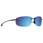 Maui Jim Sunglasses Ho’okipa Reader 2,0 Gris Fumé Translucide Bleu Hawaï MauBrilliant Overview