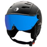 Diezz Skihelm mit Visier Venus Visor Black Activlux Multilayer Blue Präsentation