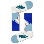 Happy Socks Calze Downhill Skiing Bleu Presentazione