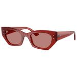 Ray Ban Sunglasses RB4430 Zena Brown Opal Light Brown Overview