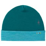 Smartwool Beanies Thermal Merino Reversible Cuff Beanie Emerald Green Overview