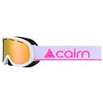 Cairn Skibrille Blast Spx3000[Ium] Mat White N Mat White Neon Pink Präsentation