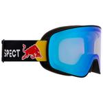 Red Bull Spect Skibrille Rush Matt Black Light Blue Blue Chrom-X Präsentation
