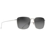 Maui Jim Sunglasses Kahako Matte Silver Neutral Grey MauiBrilliant Overview