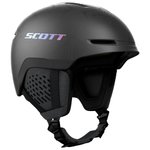 Scott Helmen Track Granite Black Holo Grey Voorstelling