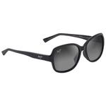 Maui Jim Hiluhilu Shiny Black Neutral Gray Minéral Superthin 