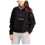 Picture Fleece Cylla Crop 1/4 Black Präsentation