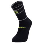 Bv Sport Socks Trail Ultra High Reflect Noir Jaune Overview