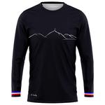 Le Colibri Frenchy Maglietta da trail L’auvergnat Manches Longues Noir Presentazione