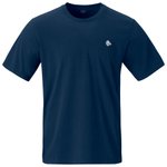 Norrona Camiseta 29 Cotton Viking Patch T Shirt Indigo Night Presentación