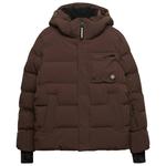 Superdry Ski Jacket Ski Padded Chocolate Brown Overview