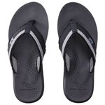 Rip Curl Tongs Reactor Open Toe Black Présentation