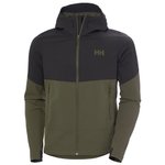 Helly Hansen Hiking jacket Blaze Softshell Hood Utility Green Overview